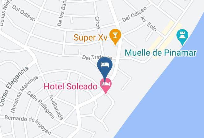 Pinamar - Saint Tropez Maps