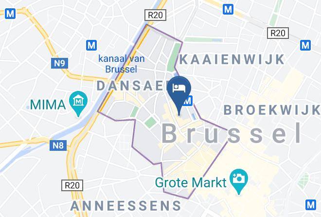 Brussels - Sainte Catherine Terrace Maps