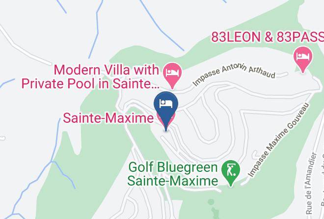 Var - Sainte Maxime Maps
