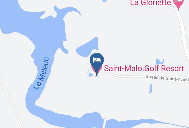 Ille Et Vilaine - Saint Malo Golf Resort Maps