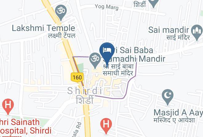 Shirdi - Sairatna Hotel Shirdi Maps