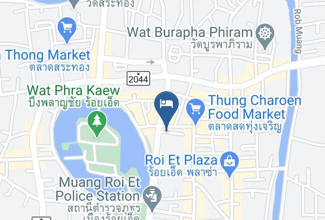 Amphoe Mueang Roi Et - Saithip Hotel Maps