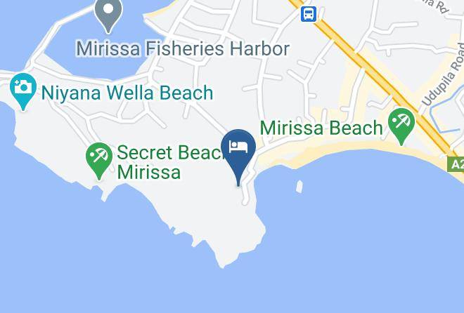 Galle - Sajana Ocean Hill Maps