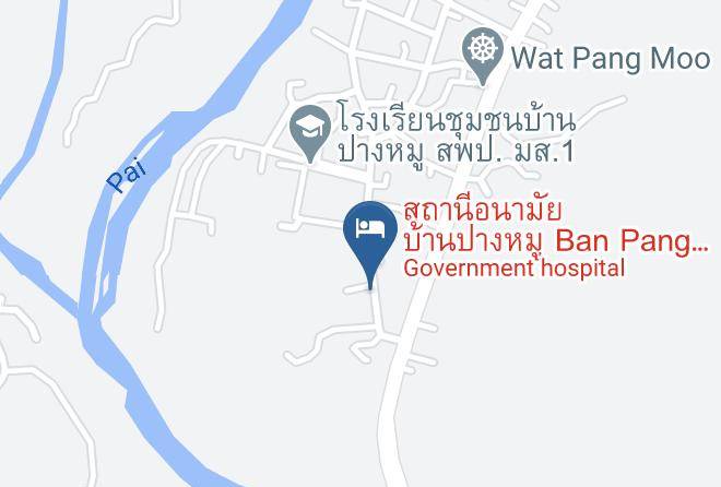 Amphoe Mueang Mae Hong Son - Sak Suai Klang Doi Resort Maps