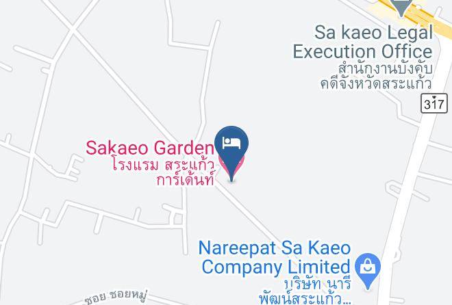 Amphoe Mueang Sa Kaeo - Sakaeo Garden Hotel Maps