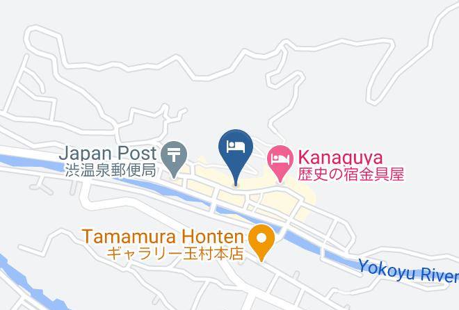 Yamanouchi Townshimotakai District - Sakaeya Ryokan Maps