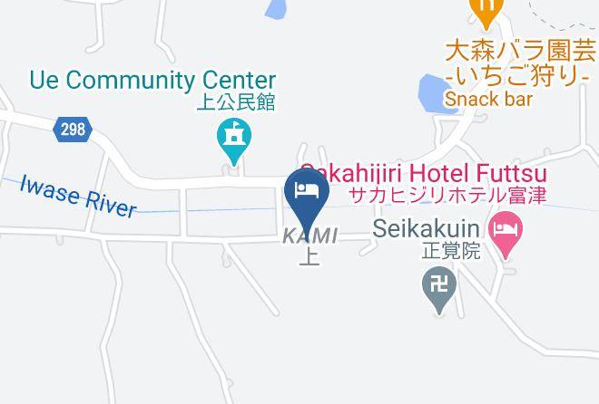Sakahijiri Hotel In Futtsu Map