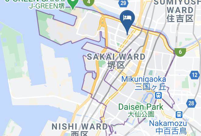 Sakai City Sakai Ward - Sakai Green Hotel Inn Maps