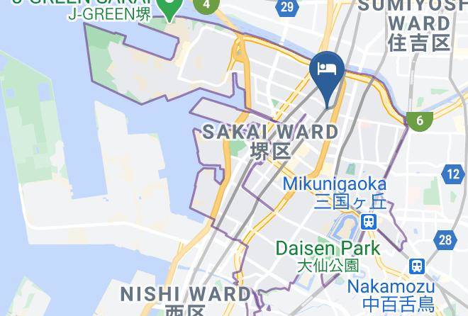 Sakai City Sakai Ward - Sakainoma Residence Hotel Maps