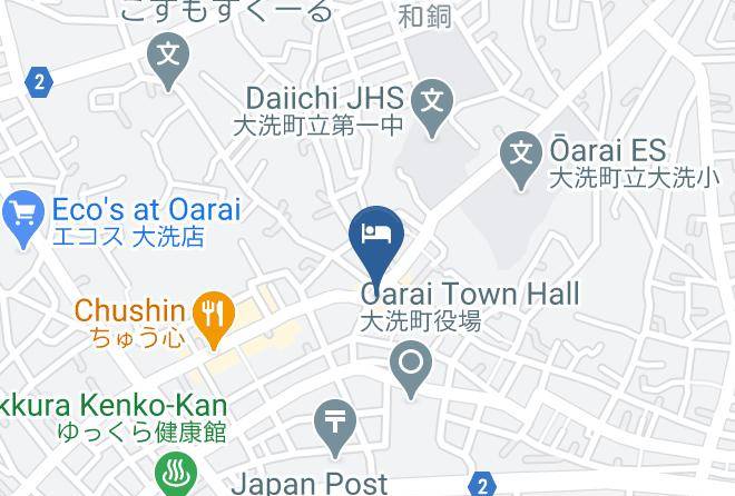 Oarai Townhigashiibaraki District - Sakanaya Honten Maps