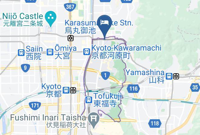 Sakara Kyoto Map