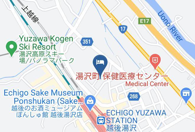 Sakasamaki Hot Spring Kawazuya Map
