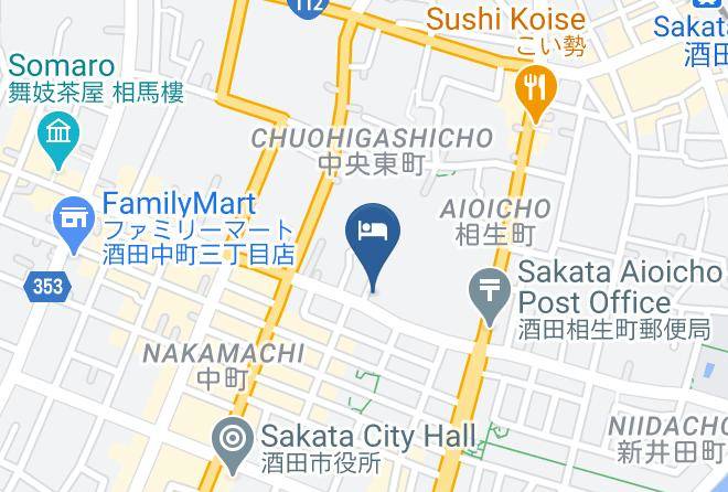 Sakata City - Sakata Central Hotel Maps