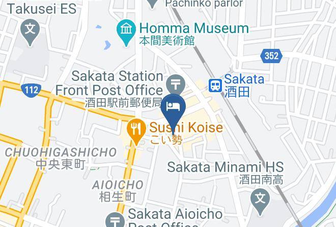 Sakata City - Sakata Station Hotel Maps