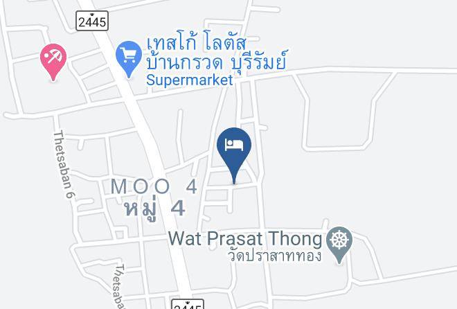Amphoe Ban Kruat - Sakchai Resort & Fishing Park Maps