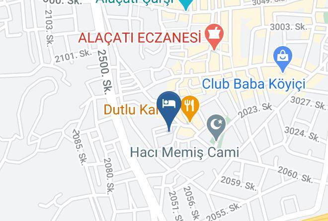 Cesme - Sakin Ev Alacati Boutique Hotel Maps