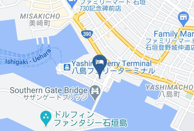 Ishigaki City - Sakishima Business Hotel Maps