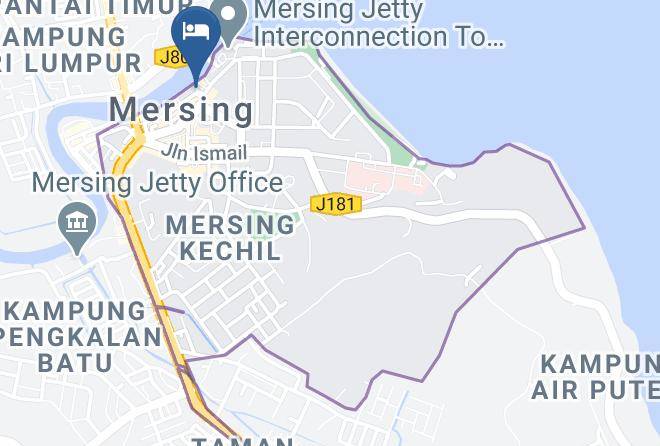 Daerah Mersing - Sakiza View Mersing Maps