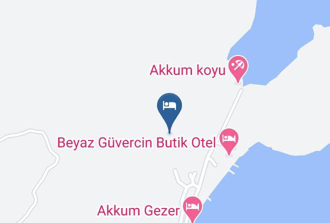 Mugla - Sakli Bahce Otel Maps