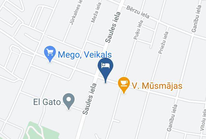 Ventspils - Saknes Viesu Nams Maps