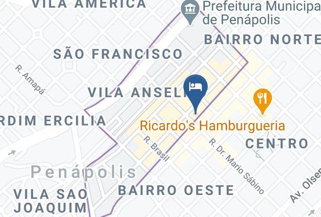 Penapolis - Sakr Hotel Maps