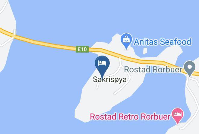 Moskenes - Sakrisoy Gjestegard Maps