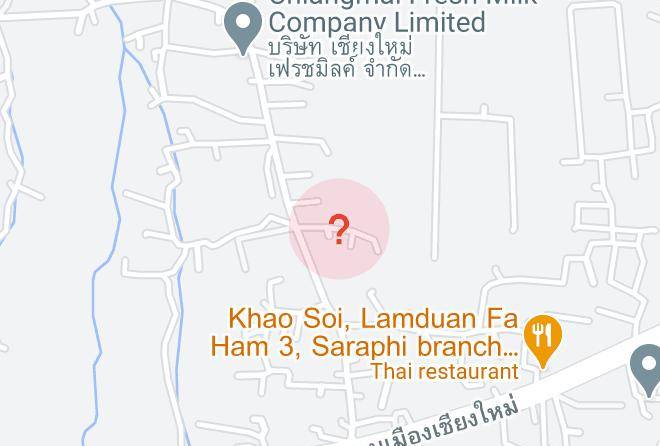 Amphoe Saraphi - Saksri Resort Maps