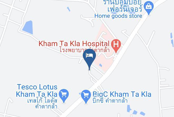 Amphoe Kham Ta Kla - Sakthong Resort Maps