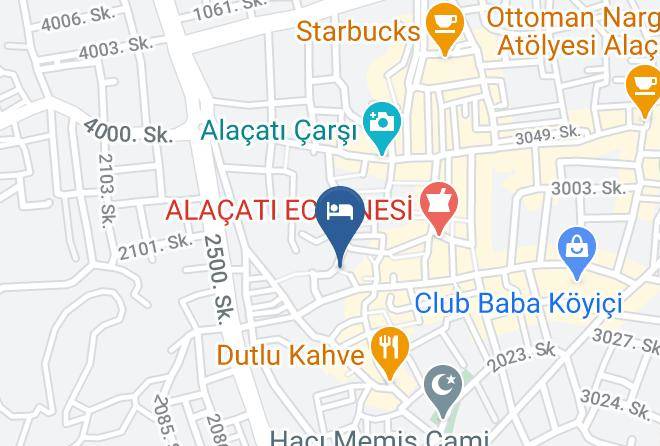 Cesme - Sakula Otel Maps