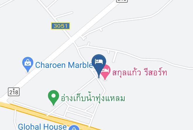 Amphoe Nang Rong - Sakulkaew Resort Maps