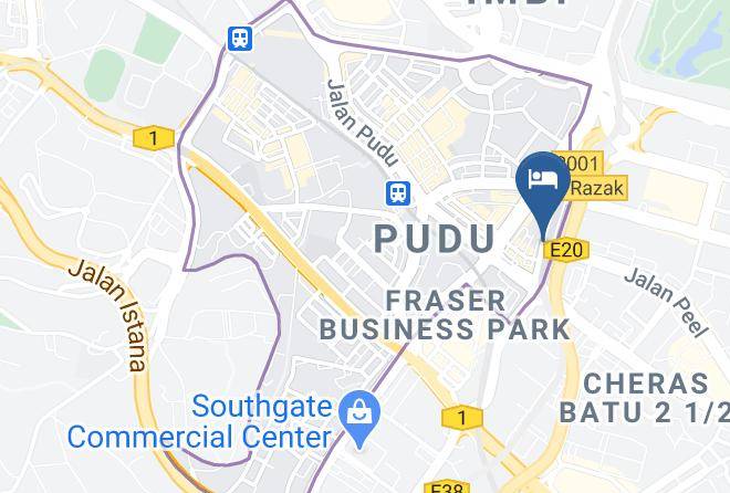 Kuala Lumpur - Sakura Boutique Hotel Maps