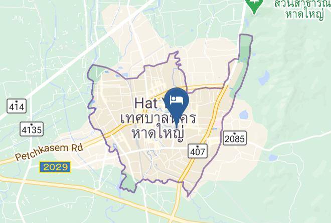 Amphoe Hat Yai - Sakura Budget Hotel Maps