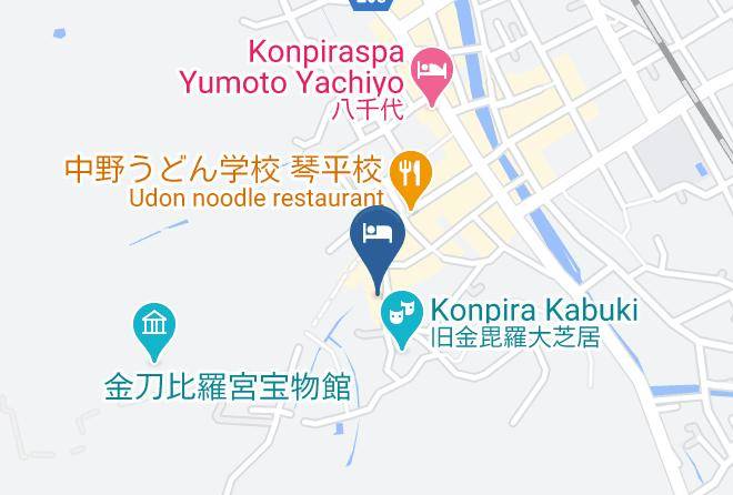 Sakura No Shou Kotohira Grand Hotel Map