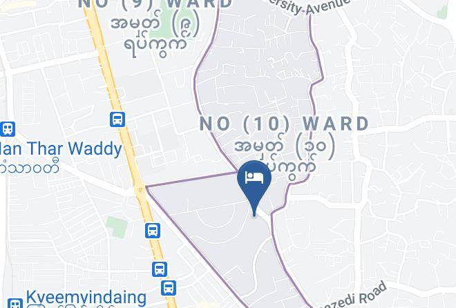 Yangon West - Sakura Residence Maps