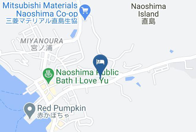 Naoshima Townkagawa District - Sakura So Maps