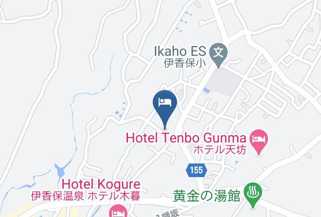 Shibukawa City - Sakurai Ryokan Maps