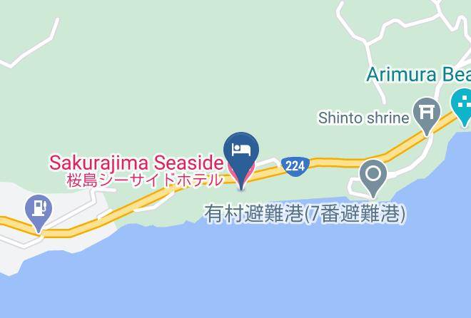 Kagoshima City - Sakurajima Seaside Hotel Maps