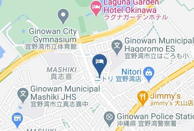 Ginowan City - Sakuraya Conventioncity Maps