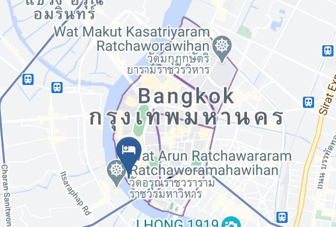 Sala Arun Map - Bangkok City - Phra Nakhon