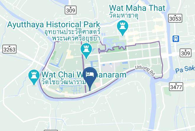 Sala Ayutthaya Map