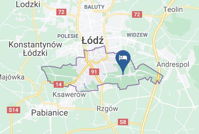 Lodz - Sala Bankietowa Malaga Noclegi Maps