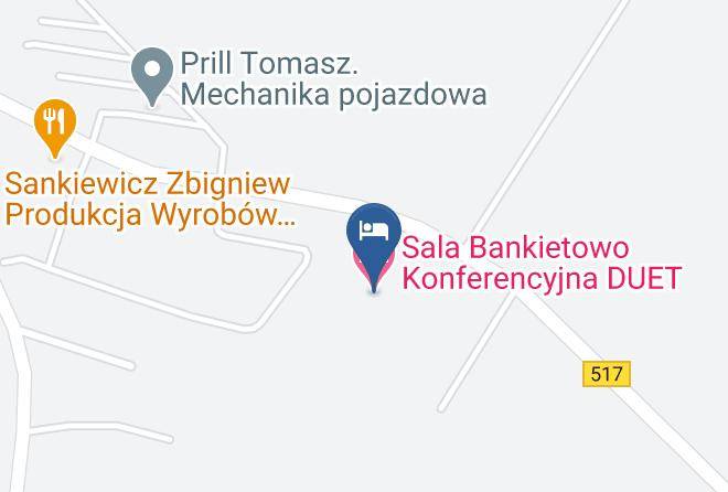 Sala Bankietowo Konferencyjna Duet Map