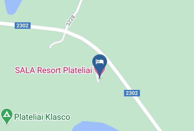 Sala Resort Plateliai Map