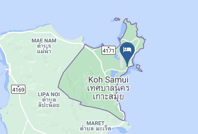 Amphoe Ko Samui - Sala Samui Chaweng Beach Resort Maps