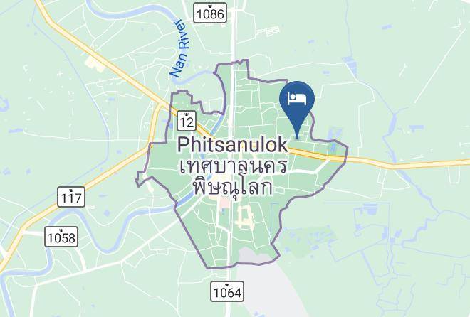 Amphoe Mueang Phitsanulok - Sala Thai Hotel Phitsanulok Province Maps
