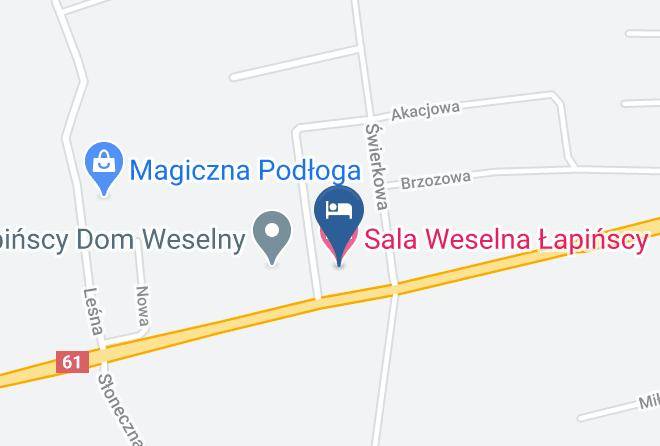 Lomzynski - Sala Weselna Lapinscy Maps