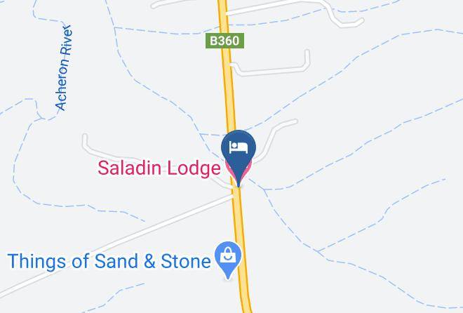 Murrindindi - Saladin Lodge Maps