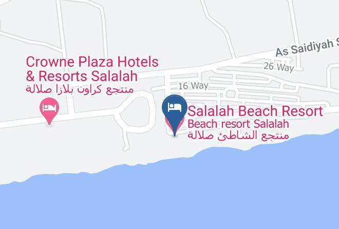 Salalah - Salalah Beach Resort Maps