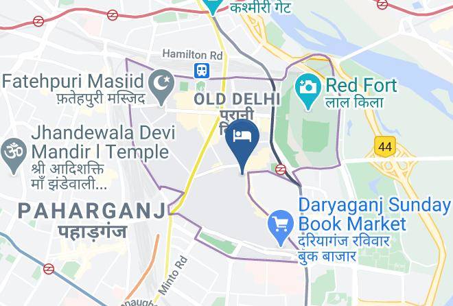 New Delhi - Salam Hotel Maps
