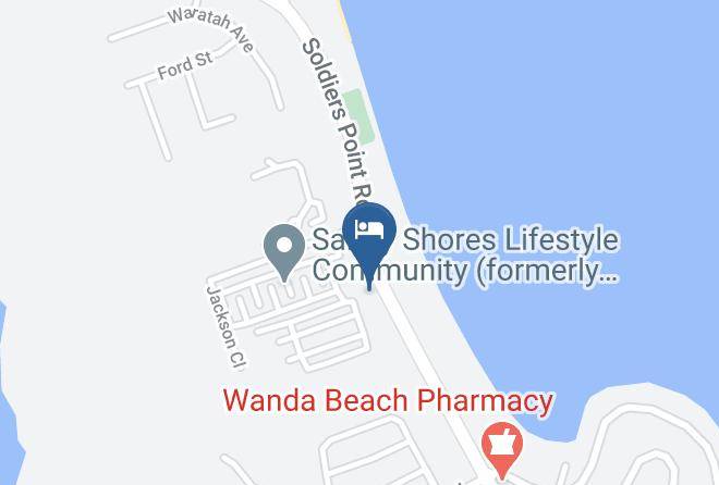 Port Stephens - Salamander Beach Accommodation Adults Only Maps